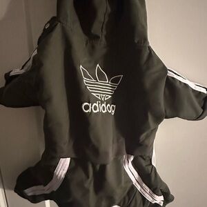 Adidog Green Pet Hoodie